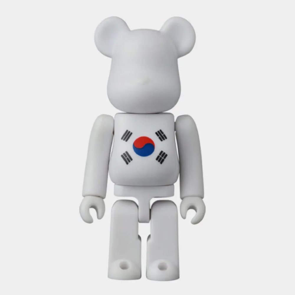 Bearbrick Series 44 KOREA Flag Medicom Be@rbrick 100%